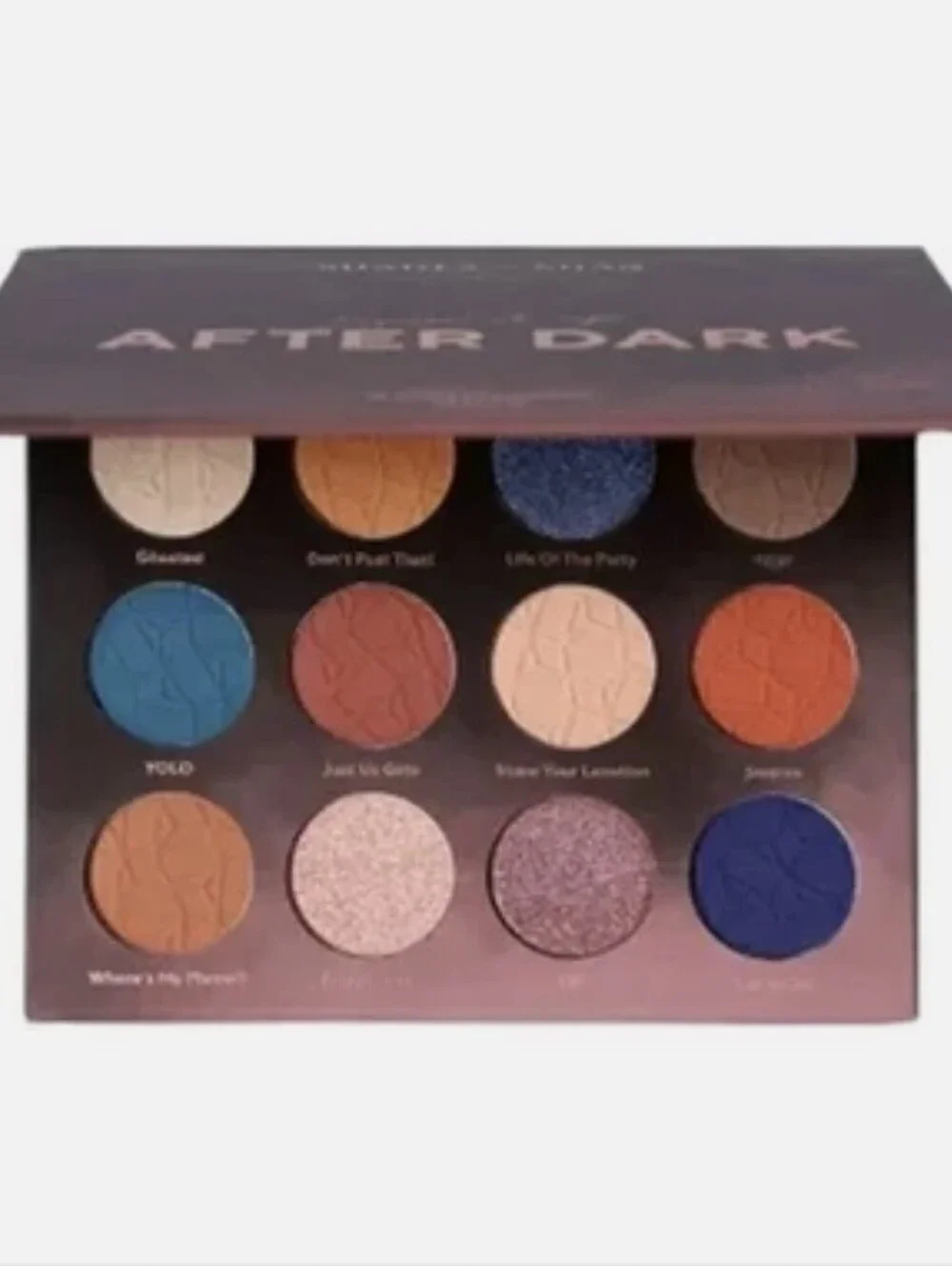 NEW~ Shades By Shan~ Living It Up After Dark ~ 12-Color Eyeshadow Palette